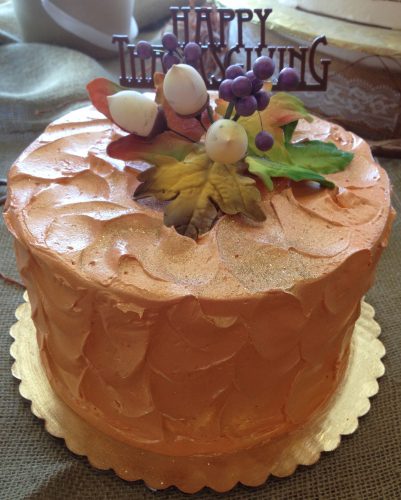 Fall Centerpiece Cake