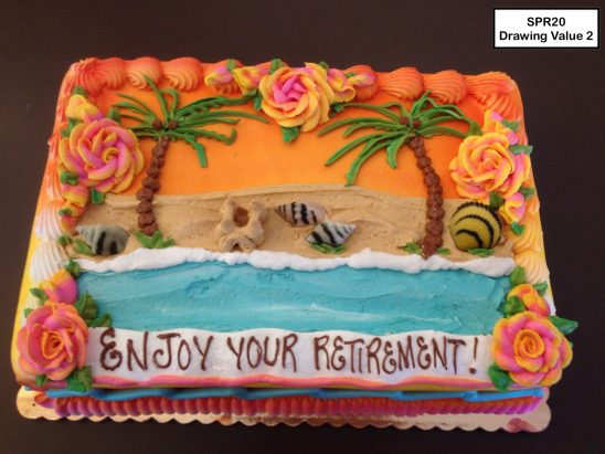 Happy Retirement Cake Topper Svg Cake Topper Svg Happy - Etsy