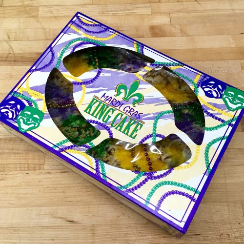 King's Cake Box - Mardi Gras