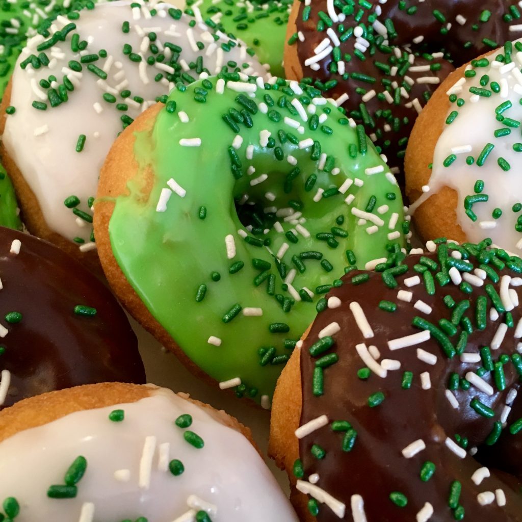 St. Patricks Day Donuts