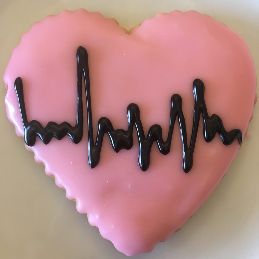 Heartbeat Cookie - Pink