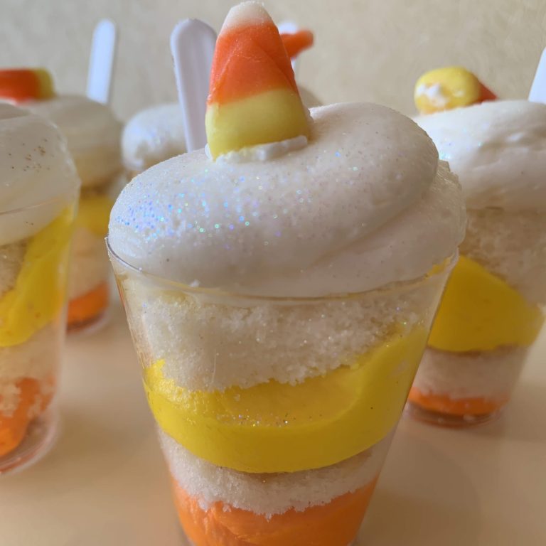 Candy Corn Candy Corn Cake Shot