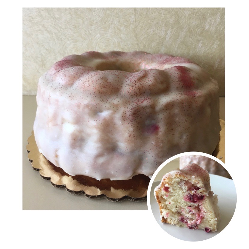 Cranberry Cream Cake