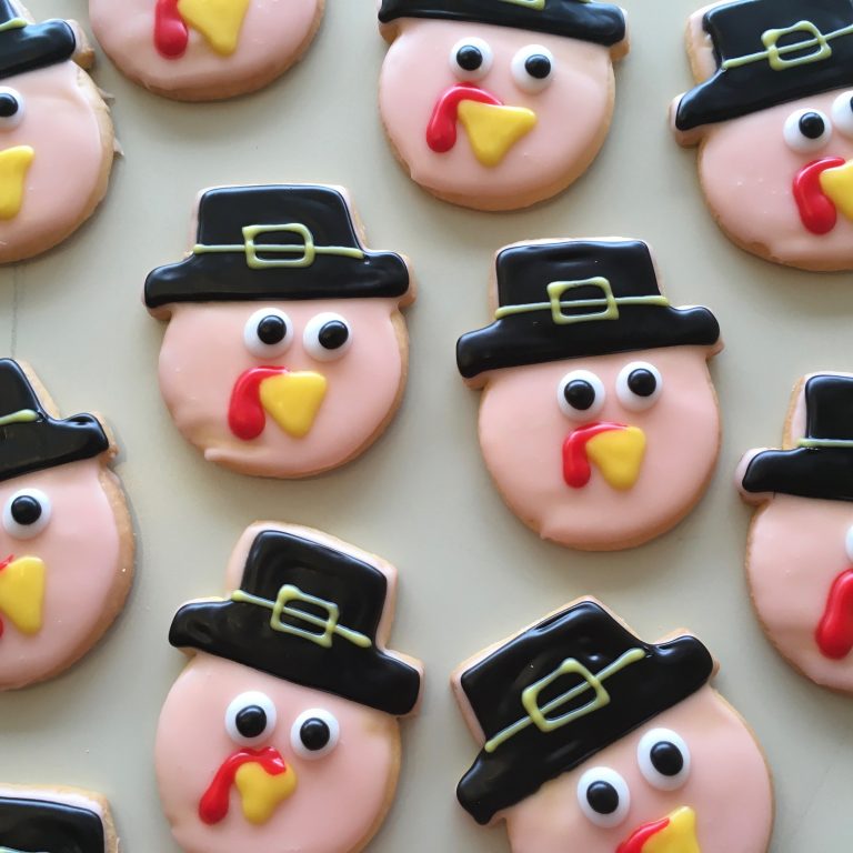 Pilgrim Turkey Cookies Pilgrim Turkey Cookies