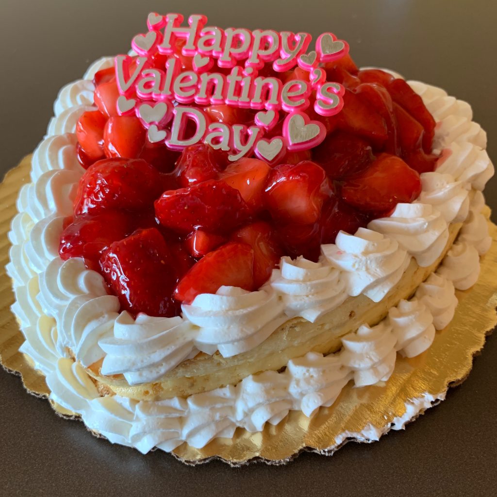Strawberry Cheesecake Heart - Valentines Day