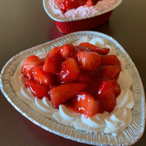 Mini Strawberry Cheesecake Heart - Valentines Day