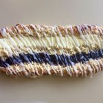 Blueberry Cheese Strip Coffeecake