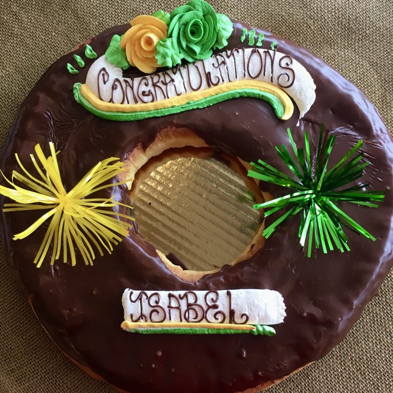 Giant Chocolate Donut – Graduation 2020 Giant Chocolate Donut - Graduation 2020