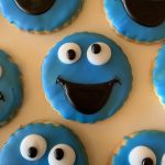 Iced Cookies - Cookie Monster