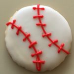 Iced Cookies - Baseball