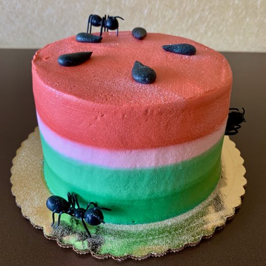 Watermelon Picnic Cake Father's Day 2020