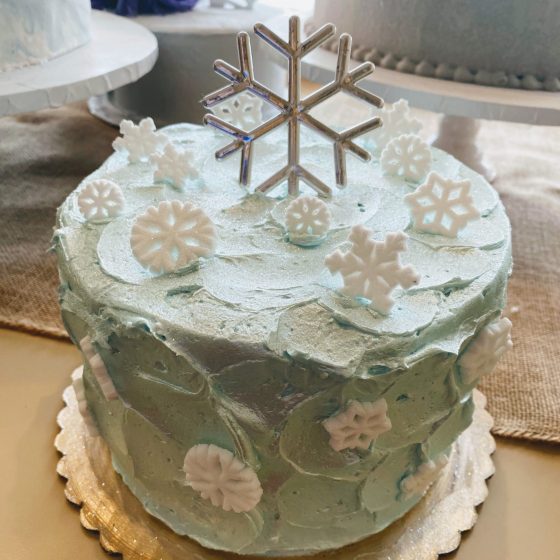 Snowflake Cake