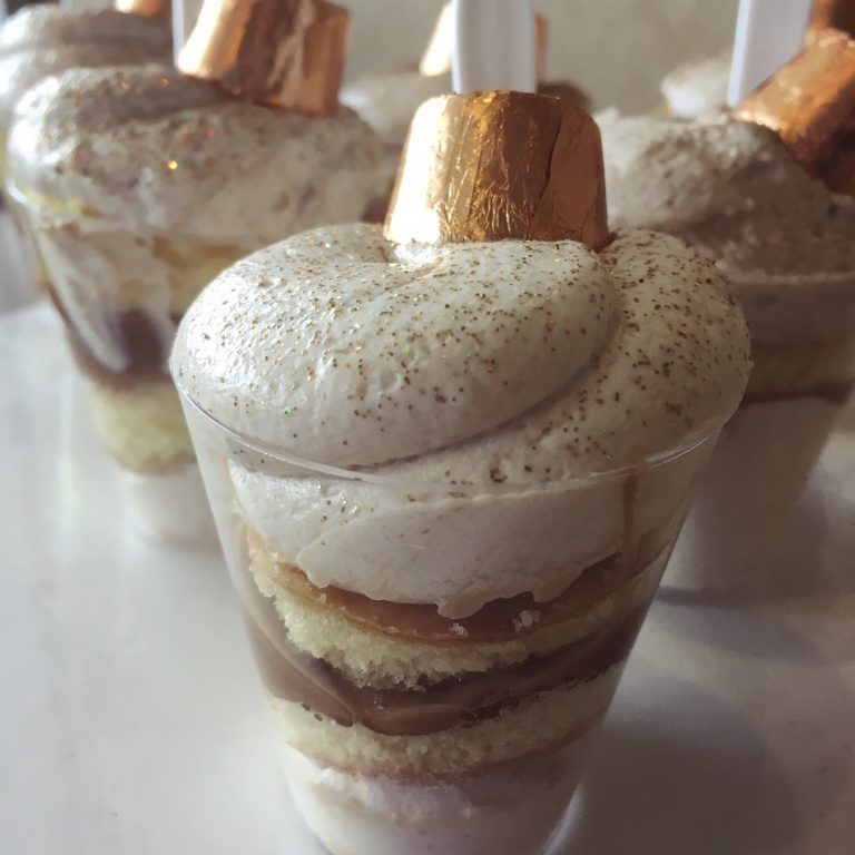 Salted Caramel Salted Caramel Cake Shot