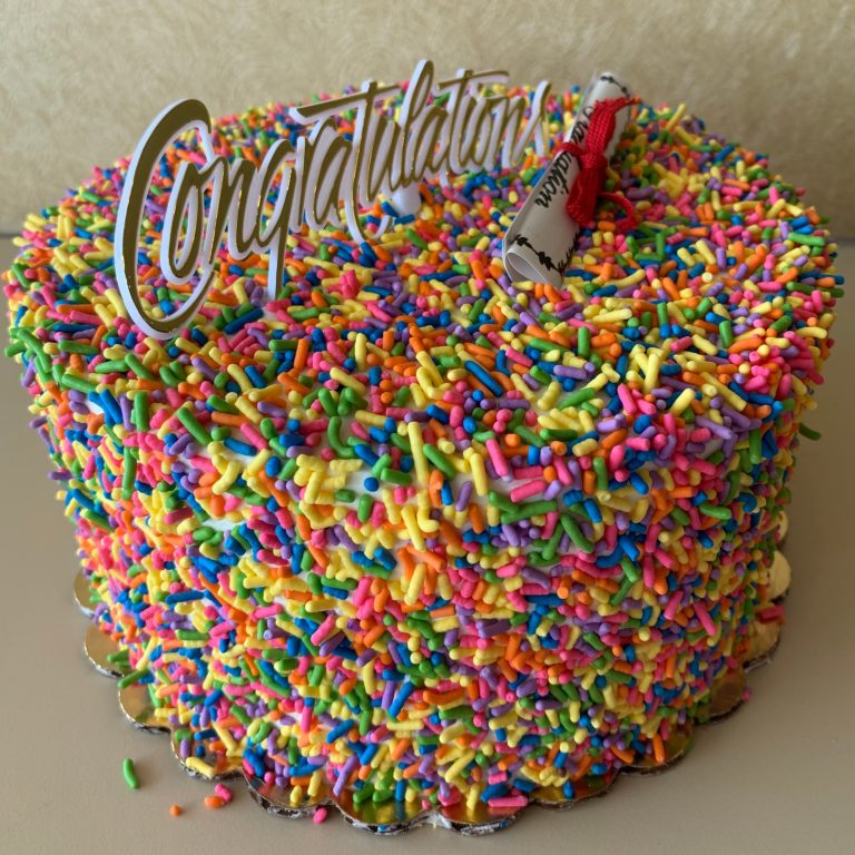 Graduation Sprinkle Cake 2021 Graduation Sprinkle Cake 2021